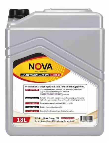 Nova HP AW Hydraulic Oil L-HM 46